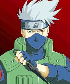 Kakashi Hatake paint by numbers