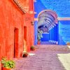 Santa Catalina Monastery Peru Paint by numbers