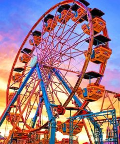 Ferris Wheel Paint by numbers