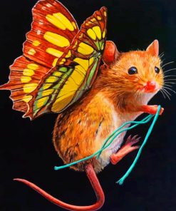 Flying MouseFlying Mouse paint by numbers