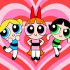 The Powerpuff Girls paint by numbers