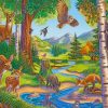 Animals Forest paint by number