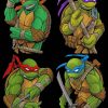 Ninja Turtles paint by number