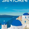 Santorini Island paint by numbers