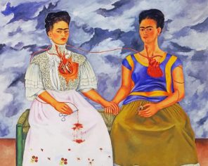 The two fridas paint by numbers