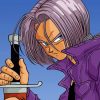 Trunks Dragon Ball paint by numbers