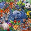 Zoo Animals paint by numbers