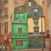 The Old Paris paint by numbers