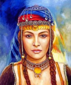 Berber Woman paint by numbers