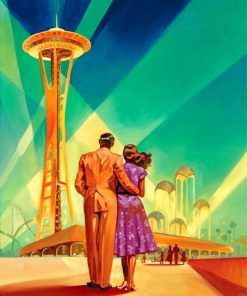 couple in seattle paint by numbers