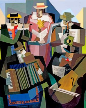 Jazz Music Paint by numbers