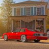 Red Jaguar Xjs Paint by numbers