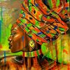 African Woman Art Paint by numbers