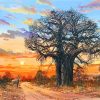 Baobab Tree Paint by numbers