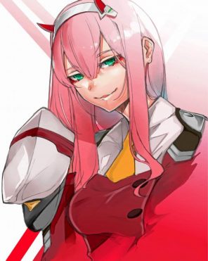 Zero Two Paint by numbers