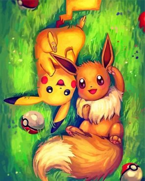 Pokemon Anime Paint by numbers