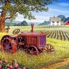 Rusty Tractor Paint by numbers