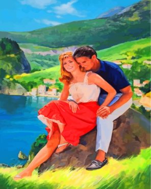 Romantic Lovers Paint by numbers