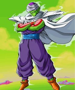 Piccolo Dragon Ball Z Paint by numbers