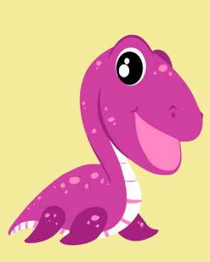 urple-dinosaur-paint-by-numbers