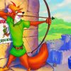 Disney Robin Hood Paint by numbers