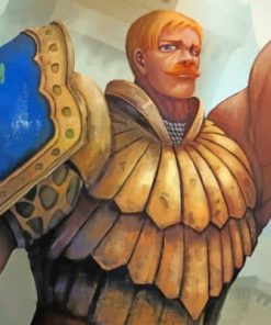 Escanor From Nanatsu No Taizai paint by numbers