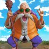 Roshi Dragon Ball Z Paint by numbers