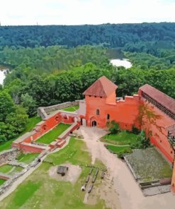 Sigulda-latvia-paint-by-numbers