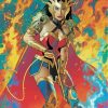 Wonder Woman Dark Nights Death Metal Paint by numbers