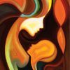 abstract-mother-and-child-paint-by-numbers