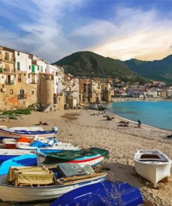 aesthetic-cefalu-europe-italy-paint-by-numbers