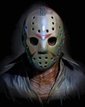 Aesthetic Jason Voorhees paint by numbers