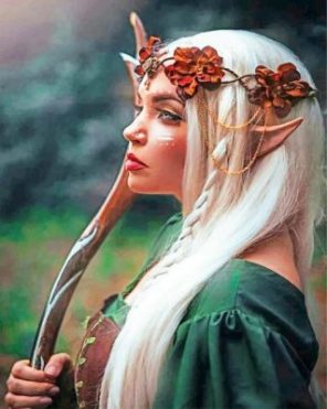 Elf Woman Paint by numbers