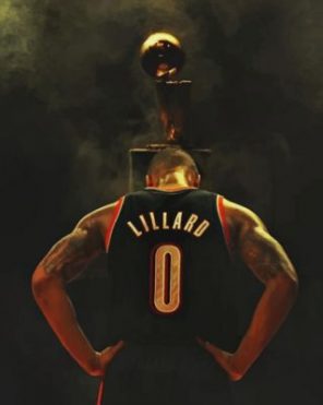 Aesthetic Damian Lillard Paint by numbers