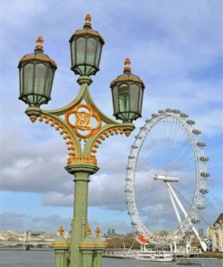 London Eye And Lantern Paint by numbers