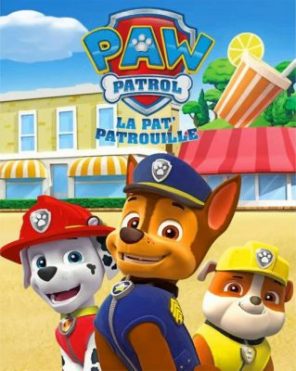 Paw Patrol Paint by numbers