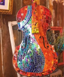 Violin Mosaic