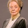 Actress Maggie Smith paint by number