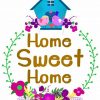 Aesthetic Home Sweet Home paint by number