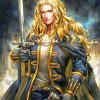 Alucard Castlevania Anime paint by number