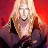 Alucard Castlevania paint by number