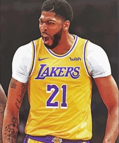 Anthony Davis lakers paint by numbers