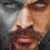 Jason Momoa Aquaman Movie paint by numbers