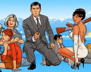 Archer-tv-show-paint-by-numbers