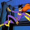 Batgirl Superhero Paint by numbers