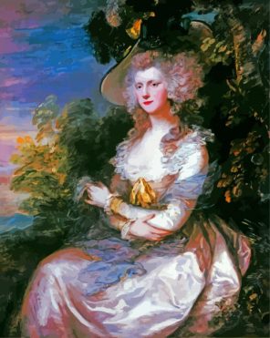 Bildnis-Mrs-Thomas-Hibbert-Thomas-Gainsborough-paint-by-numbers