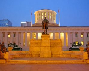 Ohio State Capitol paint by numbers