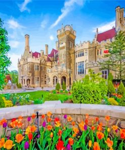 Casa Loma toronto paint by numbers