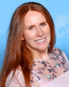 Catherine Tate Actress paint by number