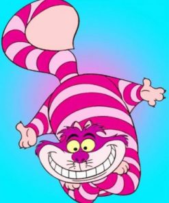 Cheshire Cat Alice In Wonderland paint by numbers